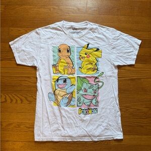 White Pokémon T-Shirt Medium